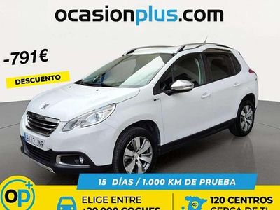 Käytetty Peugeot 2008 Style 110 HP (80 kW) 2016 Valkoinen Katumaasturi