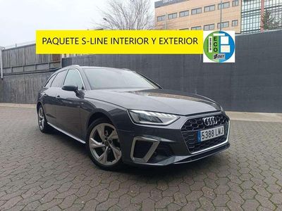 Gris / plata Usado 2021 Audi A4 S-Line Familiar | 26.995 € (Buen precio)