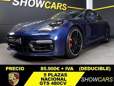 Azul Usado 2021 Porsche Panamera GTS Berlina | 84.000 € (Super precio)