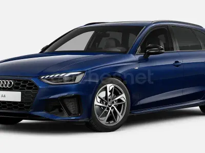 Usado Audi A4 S-Line 163 CV (119 kW) 2024 Azul Familiar