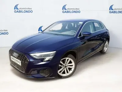 Usado Audi A3 Sportback 116 CV (85 kW) 2022 Azul Utilitario
