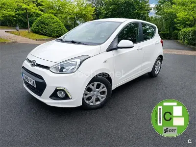 Usado Hyundai i10 66 CV (48 kW) 2014 Blanco Utilitario