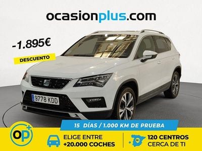 Usado Seat Ateca 4Drive 150 CV (110 kW) 2017 Blanco SUV