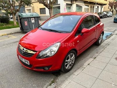 Usado Opel Corsa Sport 90 CV (66 kW) 2009 Rojo Utilitario