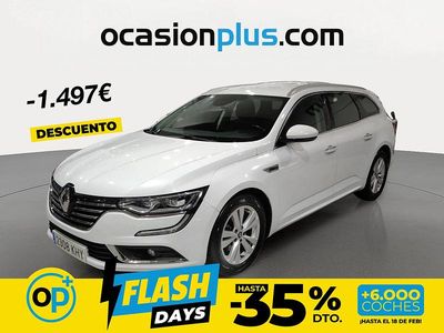 Usado Renault Talisman Intens 110 CV (80 kW) 2018 Blanco Familiar