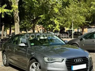 Usado Audi A6 190 CV (139 kW) 2015 Gris / plata Berlina