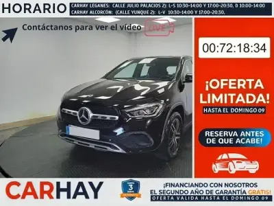 Usado Mercedes GLA250 218 CV (160 kW) 2022 Negro SUV
