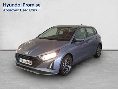Usado Hyundai i20 84 CV (61 kW) 2024 Azul Utilitario