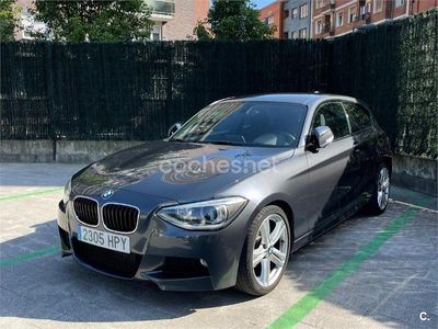 Usado BMW 118 M Sport 143 CV (105 kW) 2013 Gris / plata Utilitario