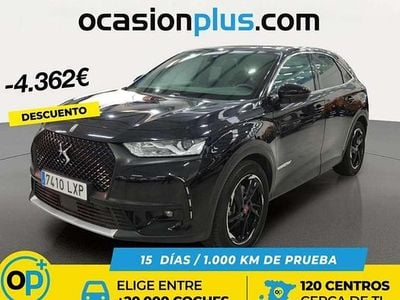 Usado DS Automobiles DS7 Crossback Performance 299 CV (219 kW) 2022 Negro SUV