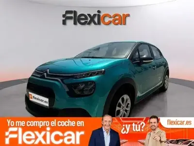 Usado Citroën C3 Feel 82 CV (60 kW) 2020 Azul Utilitario