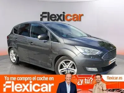 Usado Ford C-MAX Titanium 125 CV (91 kW) 2018 Gris Monovolumen