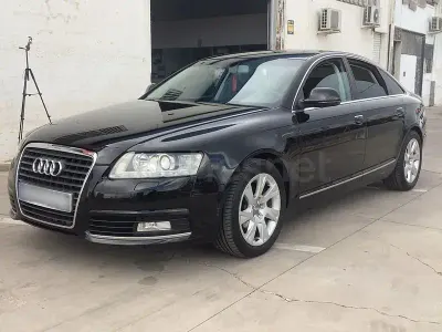 Usado Audi A6 170 CV (125 kW) 2010 Negro Berlina