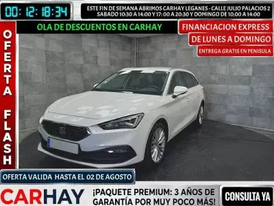Usado Seat Leon XCELLENCE 205 CV (150 kW) 2021 Blanco Familiar