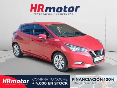 Usado Nissan Micra Acenta 100 CV (73 kW) 2020 Rojo Utilitario
