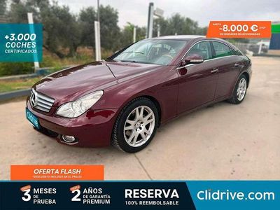 Usado Mercedes CLS350 224 CV (164 kW) 2005 Burdeos Coupe
