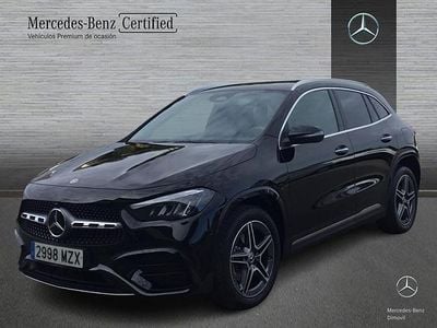 Usado Mercedes GLA250 AMG line 218 CV (160 kW) 2025 Negro noche SUV