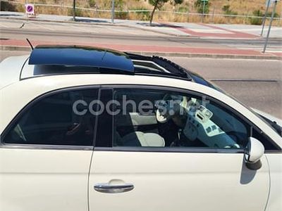 Usado Fiat 500 Lounge 69 CV (50 kW) 2009 Blanco Berlina