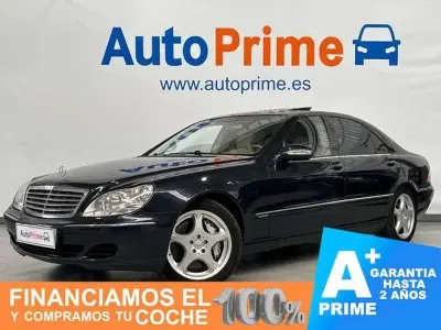 Usado Mercedes S600 500 CV (367 kW) 2003 Azul Berlina