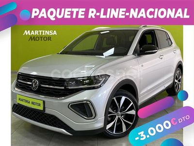 Gris / plata Usado 2024 VW T-Cross R-line SUV | 26.800 € (Caro)