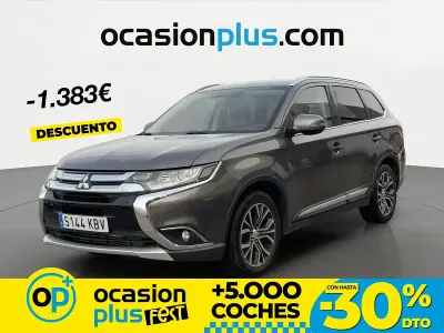 Usado Mitsubishi Outlander Motion 150 CV (110 kW) 2017 Marrón SUV
