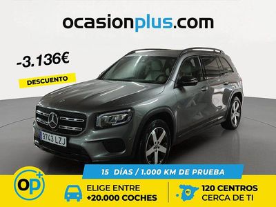 Usado Mercedes GLB200 150 CV (110 kW) 2021 Gris SUV