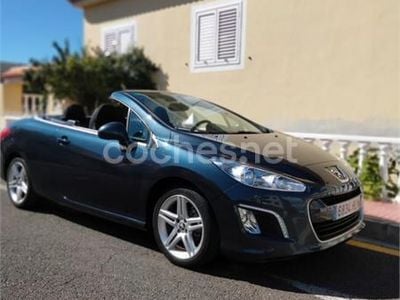 Usado Peugeot 308 CC Active 122 CV (89 kW) 2012 Azul Descapotable