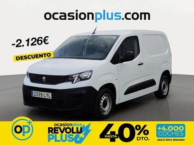Usado Peugeot Partner S 98 CV (72 kW) 2022 Blanco Monovolumen