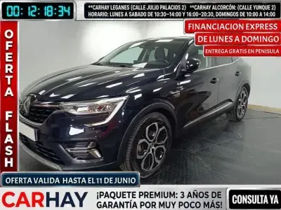 Usado Renault Arkana Intens 145 CV (106 kW) 2022 Negro SUV