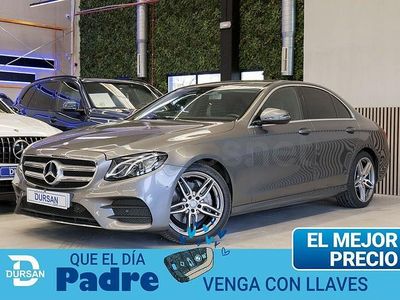Usado Mercedes E220 196 CV (144 kW) 2017 Gris Berlina