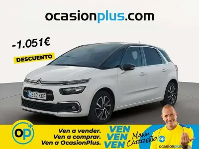 Usado Citroën C4 Picasso Live 120 CV (88 kW) 2018 Blanco Monovolumen