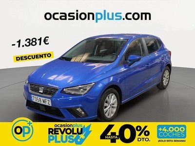 Usado Seat Ibiza Style 110 CV (80 kW) 2023 Azul Utilitario