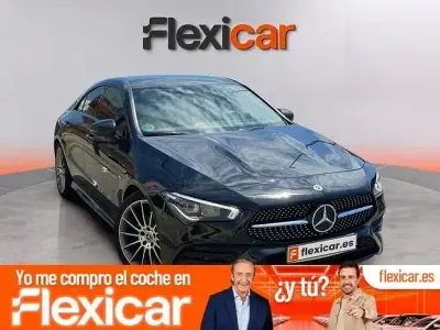 Usado Mercedes CLA200 150 CV (110 kW) 2020 Negro Coupe