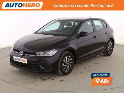 Usado VW Polo Life 95 CV (69 kW) 2022 Negro Utilitario