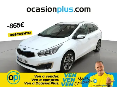 Usado Kia Ceed GT 136 HP (100 kW) 2017 Branco Carrinha