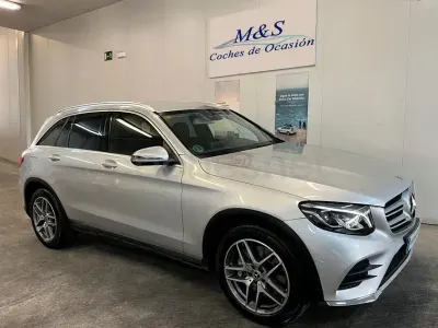 Usado Mercedes GLC250 211 CV (155 kW) 2018 Gris / plata SUV