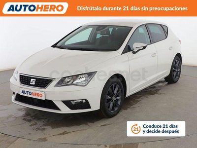 Usado Seat Leon Style 131 CV (96 kW) 2020 Blanco Berlina