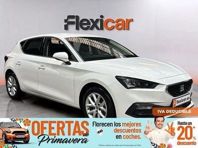 Usado Seat Leon Style 115 CV (84 kW) 2021 Blanco