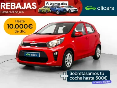 Usado Kia Picanto Comfort 67 CV (49 kW) 2019 Rojo Utilitario