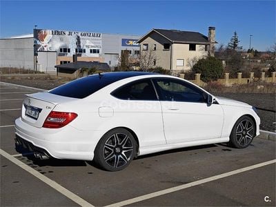 Blanco Usado 2015 Mercedes C220 Coupe | 19.400 € (Buen precio)