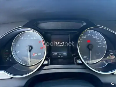 Usado Audi S5 354 CV (260 kW) 2007 Negro Coupe
