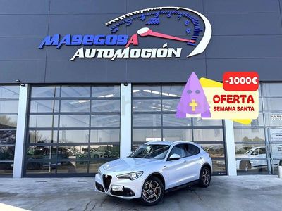 Usado Alfa Romeo Stelvio Sprint 190 CV (139 kW) 2021 Gris / plata SUV