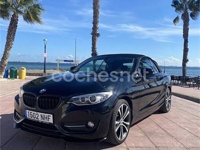 Usado BMW 220 184 CV (135 kW) 2016 Negro Descapotable