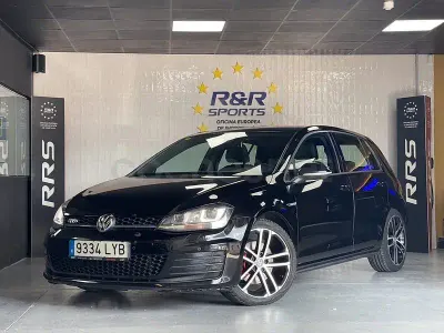 Usado VW Golf VII GTD 184 CV (135 kW) 2014 Negro Berlina