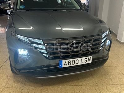 Usado Hyundai Tucson 136 CV (100 kW) 2021 Verde SUV