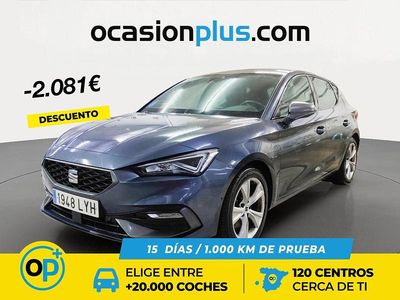 Usado Seat Leon FR 150 CV (110 kW) 2022 Gris