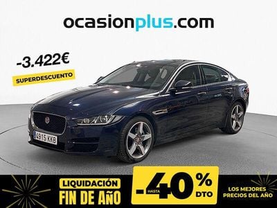Azul Usado 2018 Jaguar XE Pure Berlina | 17.300 € (Precio justo)