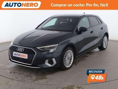 Usado Audi A3 Advanced 116 CV (85 kW) 2022 Gris Berlina