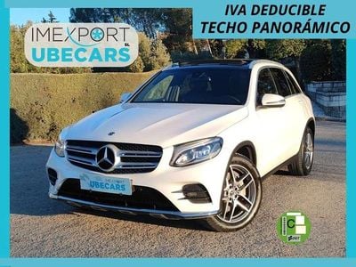 Blanco Usado 2016 Mercedes GLC220 AMG line SUV | 23.900 € (Precio justo)