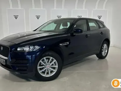 Usado Jaguar F-Pace Portfolio 179 CV (131 kW) 2016 Azul SUV